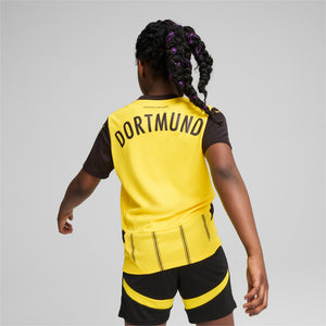 PUMA JR DORTMUND 24-25 HOME JERSEY FASTER YELLOW/BLACK