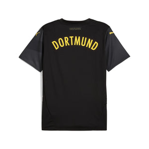 PUMA DORTMUND 24-25 AWAY JERSEY BLACK/FASTER YELLOW