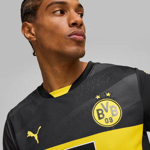 PUMA DORTMUND 24-25 AWAY JERSEY BLACK/FASTER YELLOW