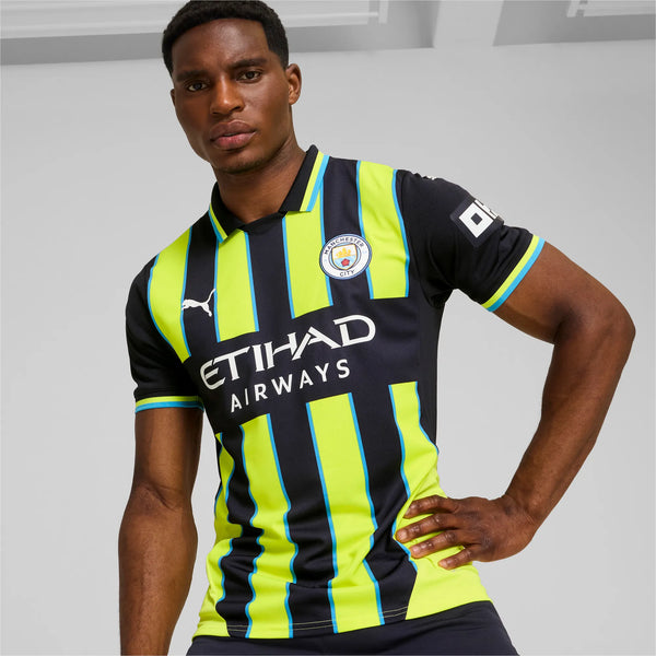 PUMA CITY 24-25 AWAY JERSEY NEW NAVY/YELLOW GLOW