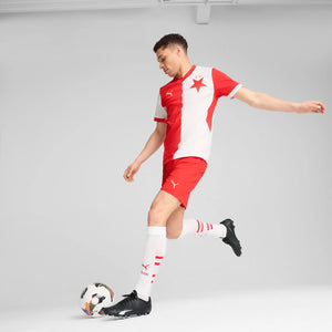 PUMA SK SLAVIA PRAGUE 24-25 HOME JERSEY WHITE/RED