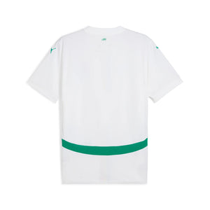 PUMA SENEGAL HOME JERSEY 2025 WHITE/SPORT GREEN