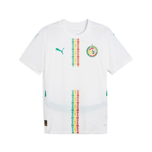 PUMA SENEGAL HOME JERSEY 2025 WHITE/SPORT GREEN