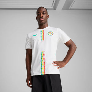 PUMA SENEGAL HOME JERSEY 2025 WHITE/SPORT GREEN