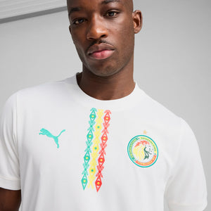 PUMA SENEGAL HOME JERSEY 2025 WHITE/SPORT GREEN