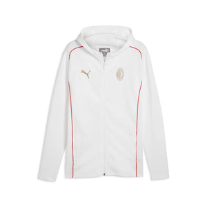 PUMA MILAN 24-25 CASUAL HOODED JACKET WHITE