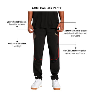 PUMA MILAN 24-25 CASUAL PANT BLACK