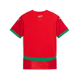 PUMA JR MAROKKO 2025 HOME JERSEY RED/ARCHIVE GREEN