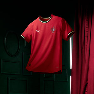 PUMA JR PORTUGAL 2025 HOME JERSEY SPORT RED