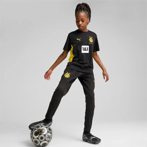 PUMA JR DORTMUND 24-25 TR JERSEY BLACK/FASTER YELLOW