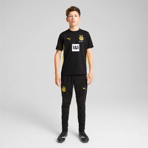 PUMA JR DORTMUND 24-25 TR JERSEY BLACK/FASTER YELLOW